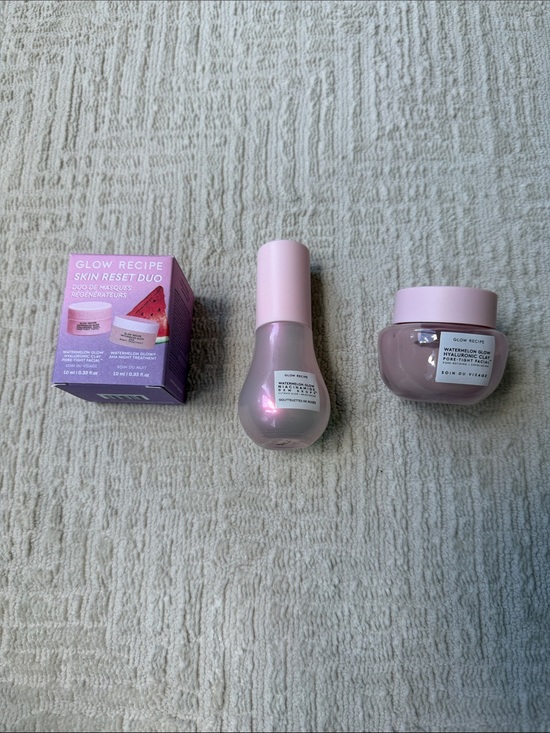 Glow Recipe Other - Glow Recipe Pink Skin Reset Duo – Soft Pink Primer & Mask Set